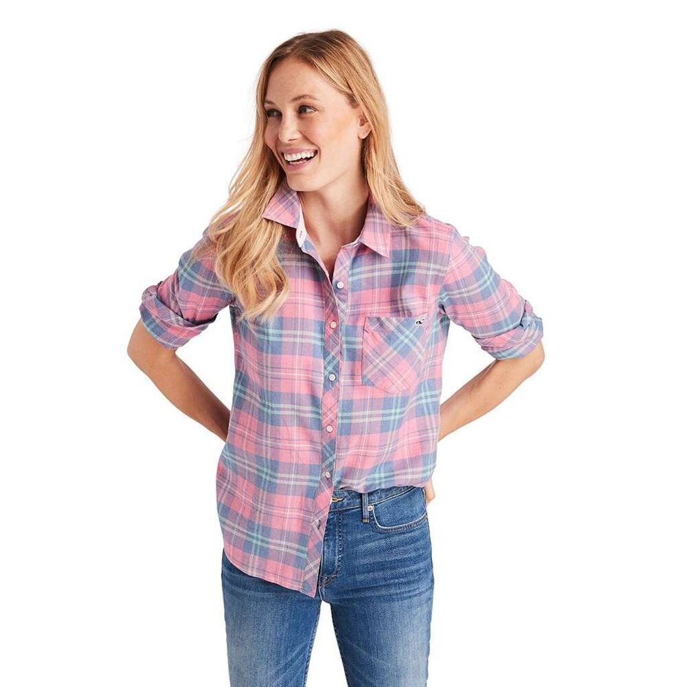 Vineyard Vines | Pacific Plaid Chilmark Relaxed Button Down Plaid Relax Shirt